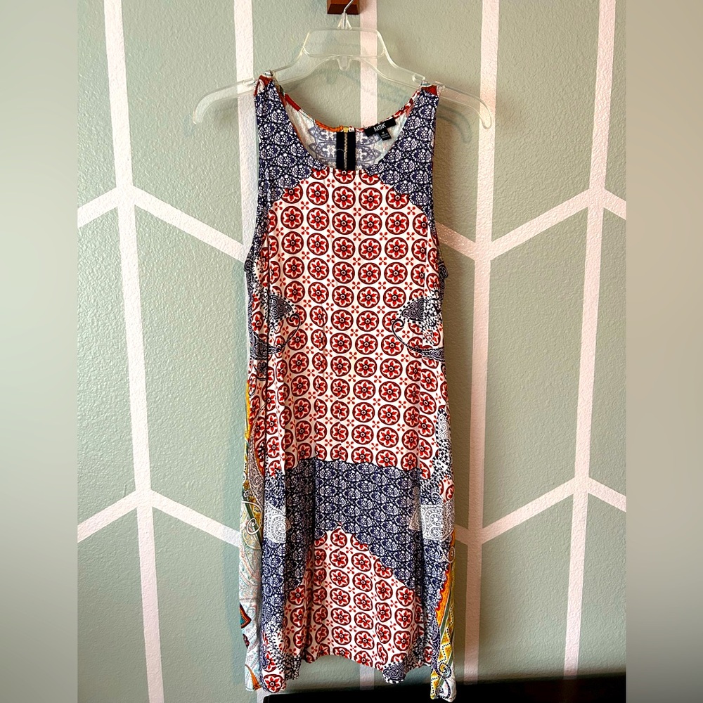 Boho printed dress